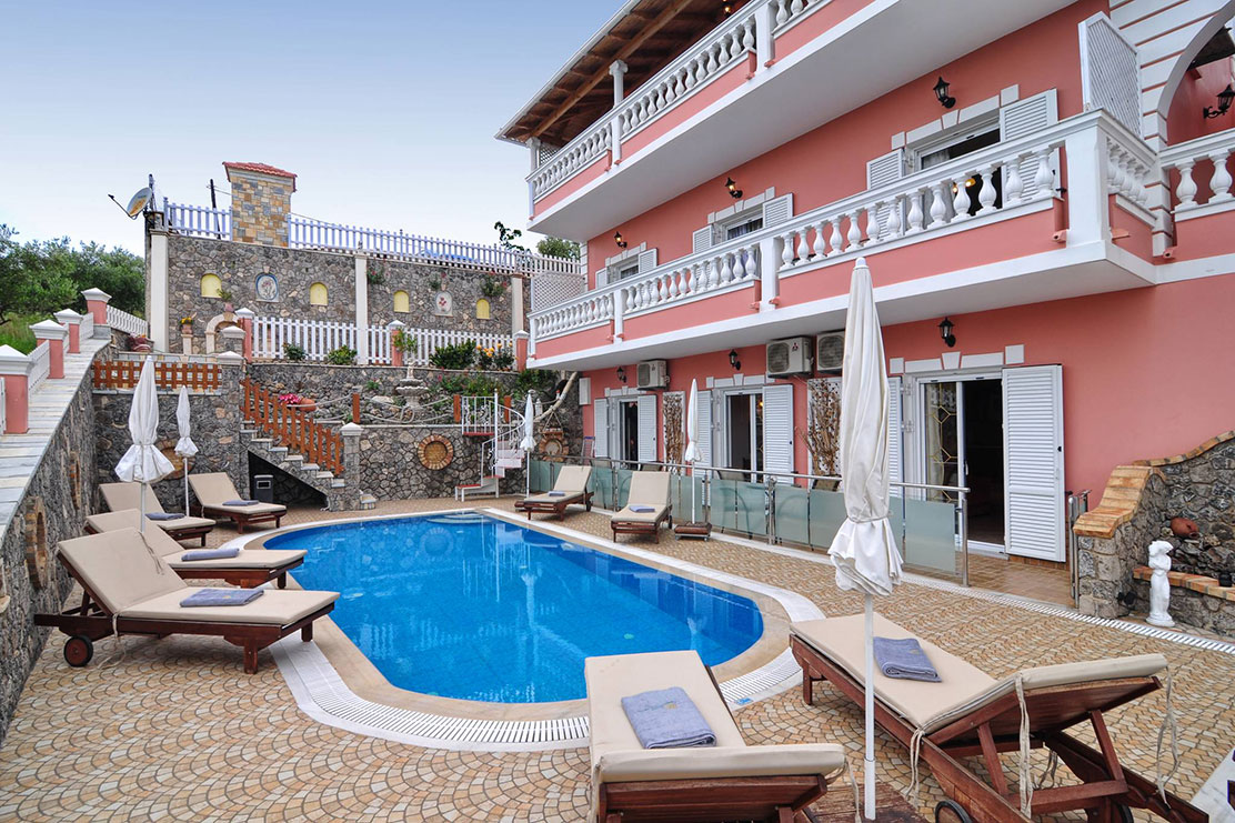 Apartments in Agios Corfu Angela Pool